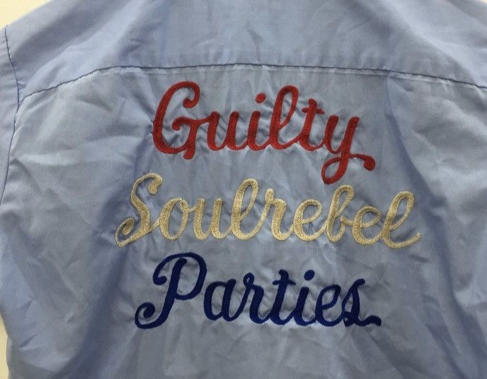Wacko Maria Embroidered Guilty Parties Chain stitch shirt Size US S / EU 44-46 / 1 - 3 Thumbnail