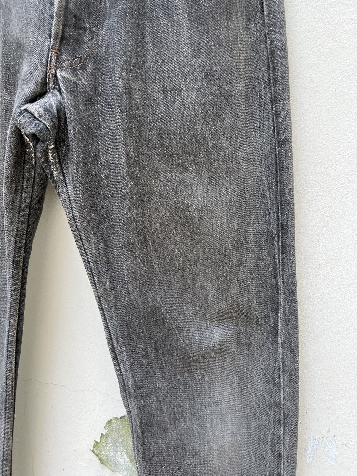Levi's Vintage 80s Levi’s 501 Usa 🇺🇸 Faded Black Denim Jeans Size US 31 - 11 Thumbnail