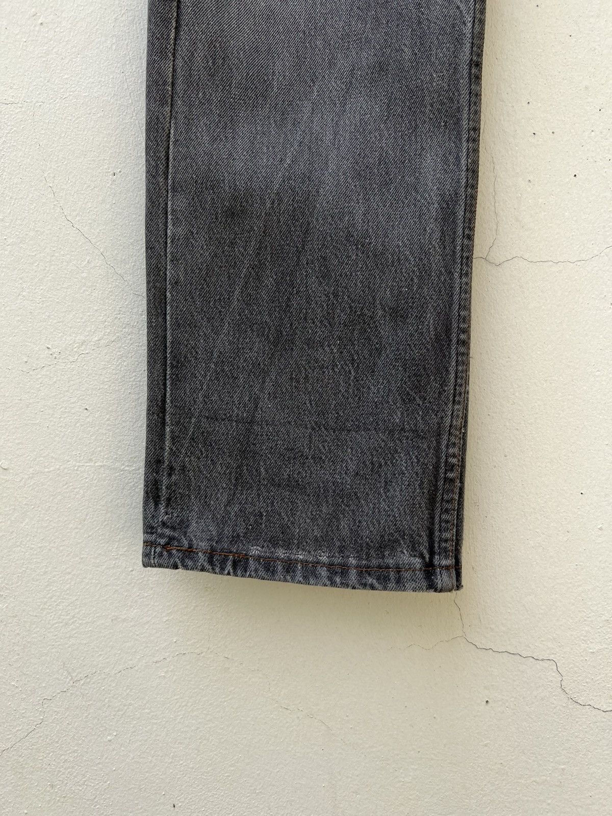 Levi's Vintage 80s Levi’s 501 Usa 🇺🇸 Faded Black Denim Jeans Size US 31 - 10 Thumbnail