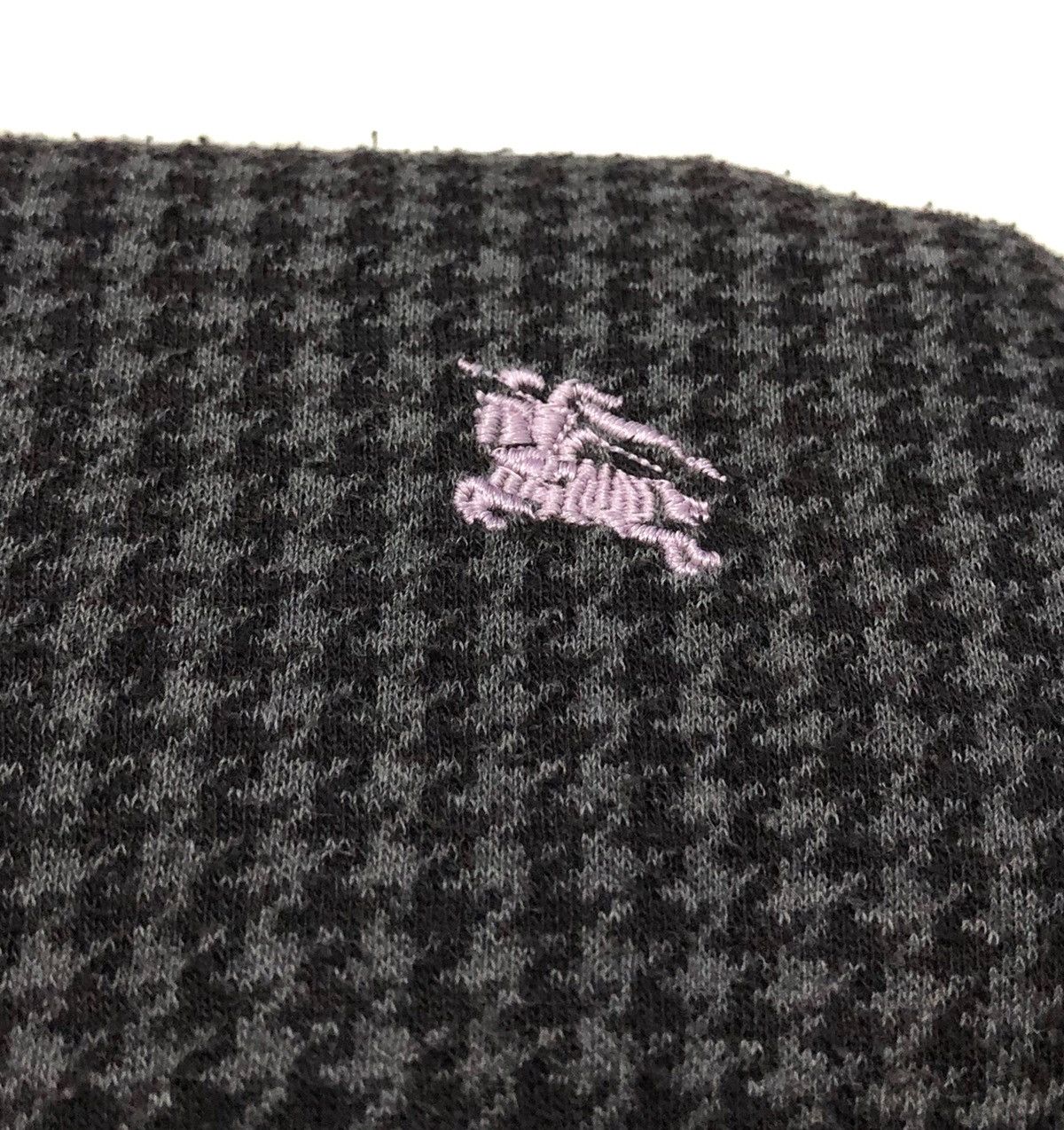 Burberry Burberry Black Label Houndstooth Reversible Sweater Size US S / EU 44-46 / 1 - 5 Thumbnail