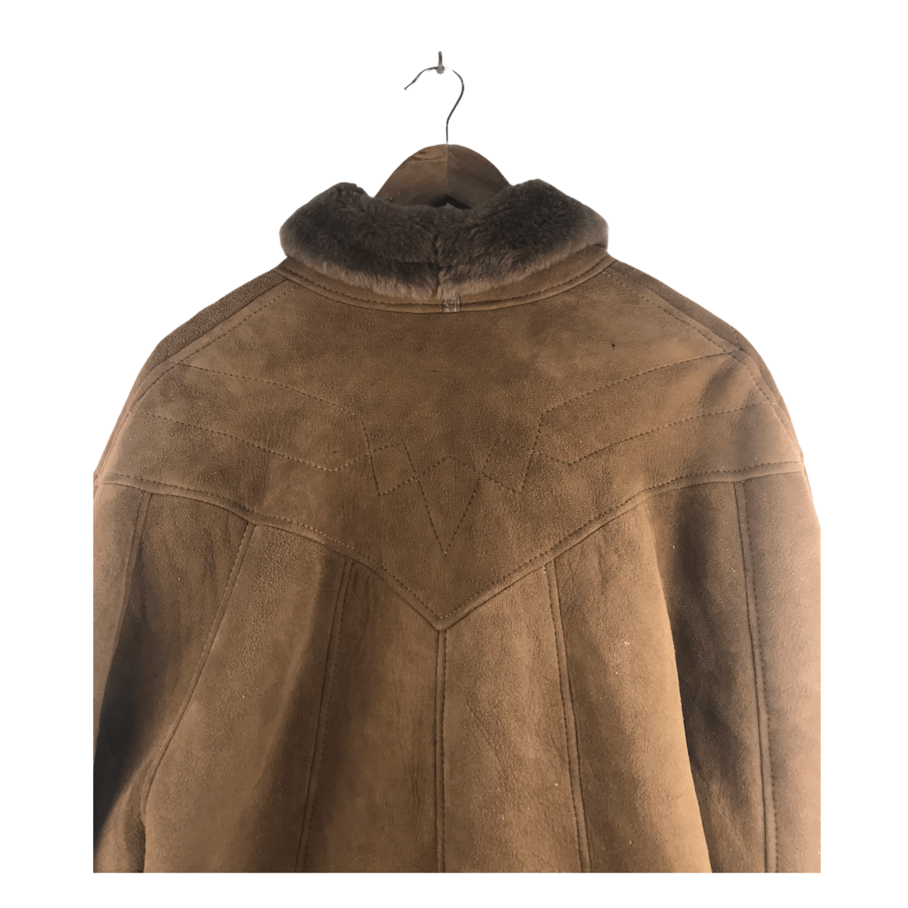 Other Vintage Down Under International Sheepskin Leather Jacket Size US L / EU 52-54 / 3 - 5 Thumbnail