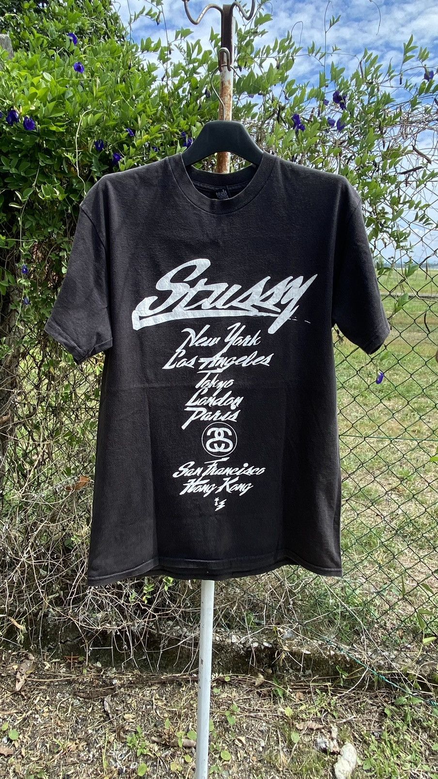 Stussy × Vintage Vintage Stussy DoubleTaps Tee Size US M / EU 48-50 / 2 - 2 Thumbnail