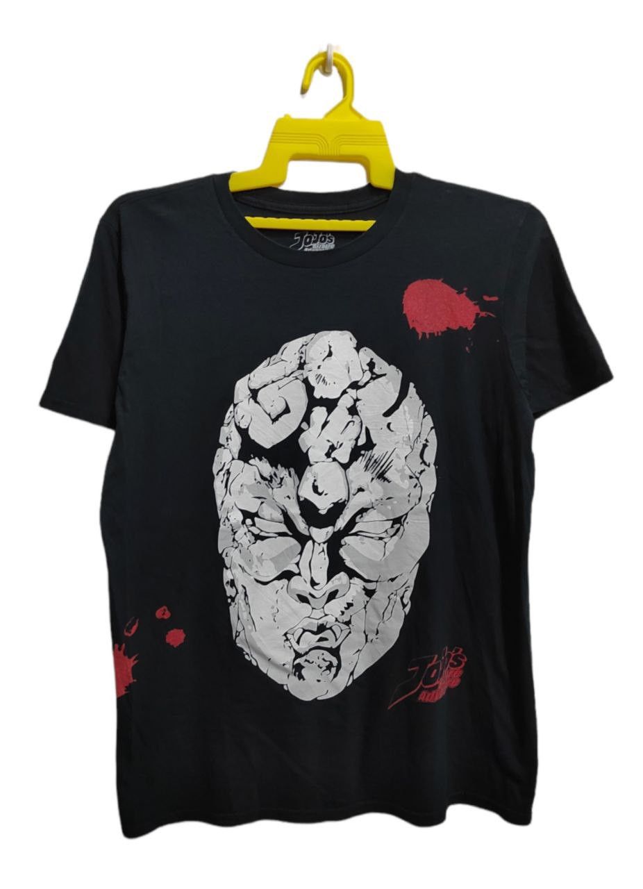 image of Anima x Cartoon Network Vintage Jojo Bizarre Adventure / Evangelion/hunter in Black (Size Medium)