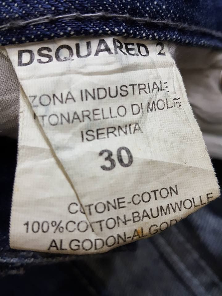 Dsquared2 DSQUARED2 Embroided Patch Denim Jeans Pant Size US 31 - 21 Thumbnail