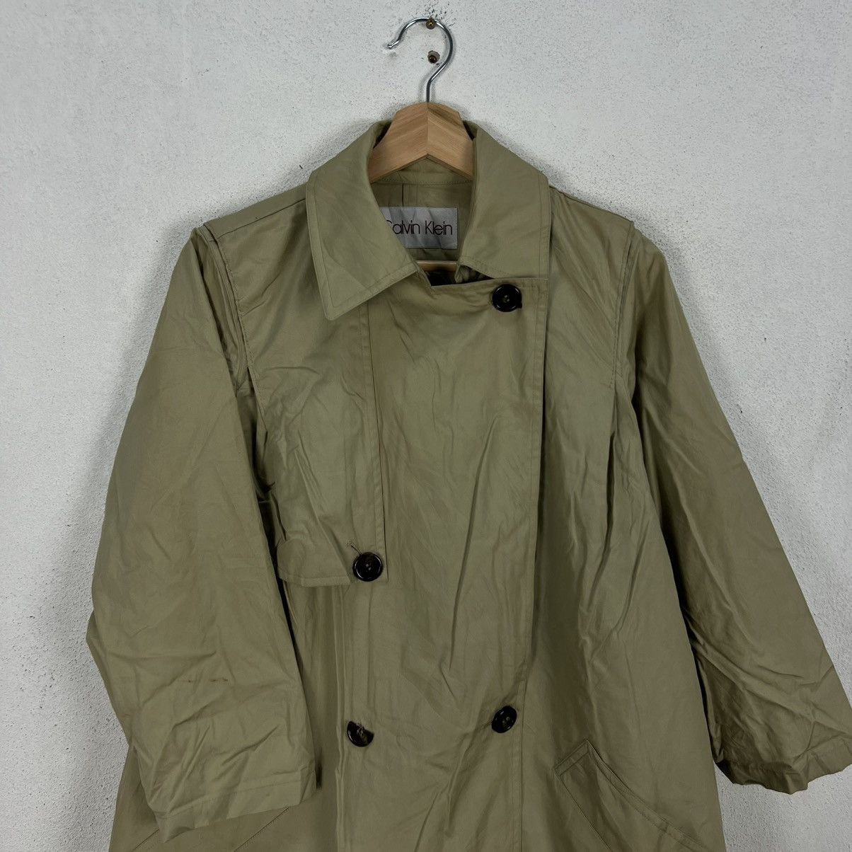 Calvin Klein VINTAGE CALVIN KLEIN TRENCH COAT JACKET Size US M / EU 48-50 / 2 - 3 Thumbnail