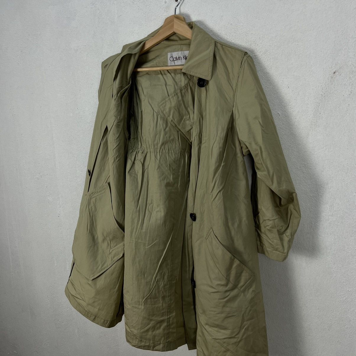 Calvin Klein VINTAGE CALVIN KLEIN TRENCH COAT JACKET Size US M / EU 48-50 / 2 - 8 Thumbnail