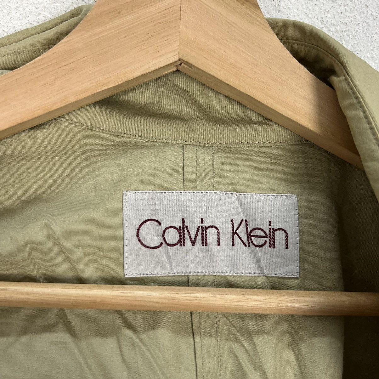 Calvin Klein VINTAGE CALVIN KLEIN TRENCH COAT JACKET Size US M / EU 48-50 / 2 - 9 Thumbnail