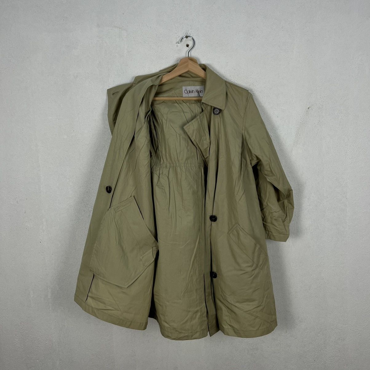 Calvin Klein VINTAGE CALVIN KLEIN TRENCH COAT JACKET Size US M / EU 48-50 / 2 - 7 Thumbnail