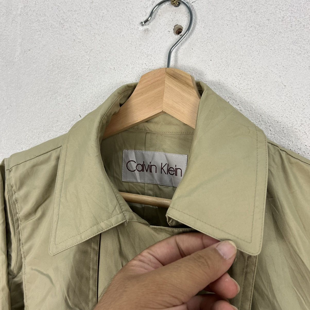 Calvin Klein VINTAGE CALVIN KLEIN TRENCH COAT JACKET Size US M / EU 48-50 / 2 - 4 Thumbnail