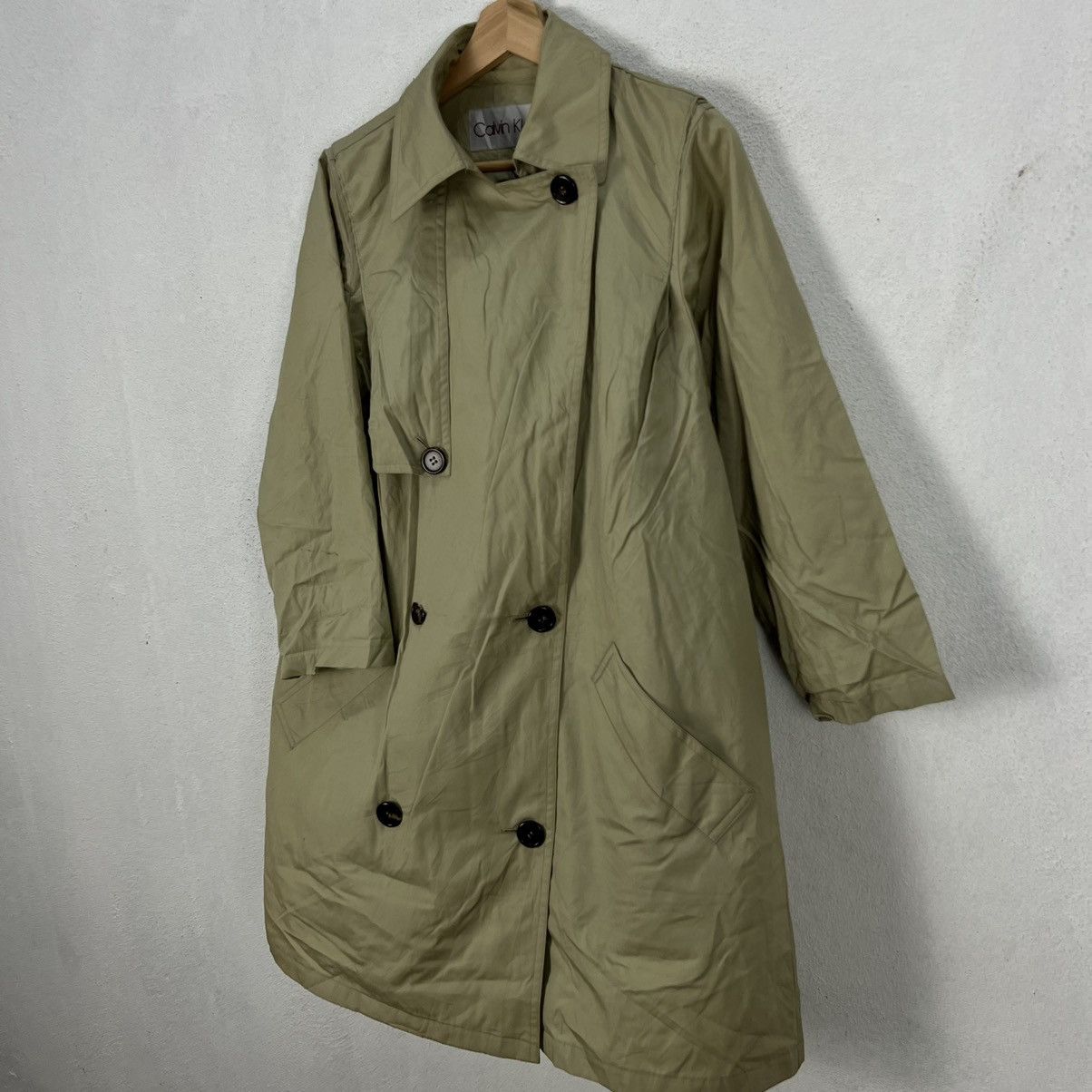 Calvin Klein VINTAGE CALVIN KLEIN TRENCH COAT JACKET Size US M / EU 48-50 / 2 - 2 Thumbnail