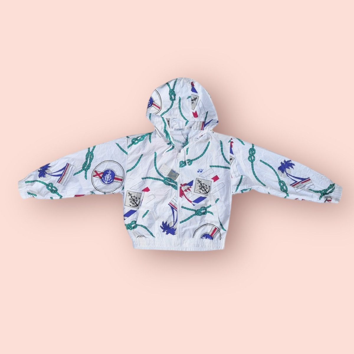 Japanese Brand × Vintage VINTAGE YONEX JAPAN SEA GAMES FULLPRINTED JACKET Size L / US 10 / IT 46 - 5 Thumbnail