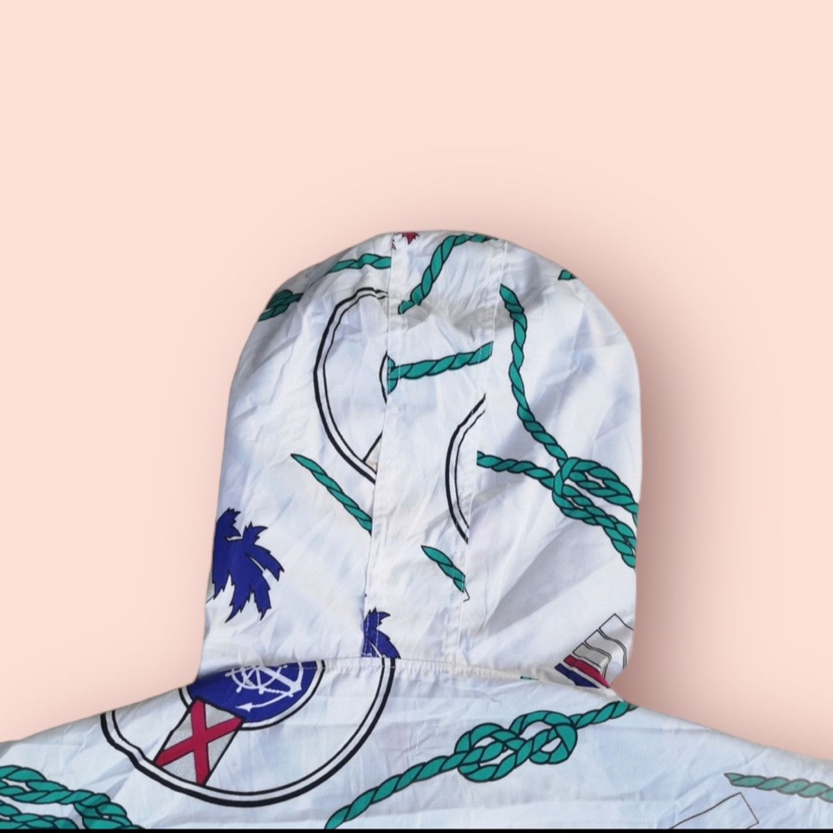 Japanese Brand × Vintage VINTAGE YONEX JAPAN SEA GAMES FULLPRINTED JACKET Size L / US 10 / IT 46 - 9 Thumbnail
