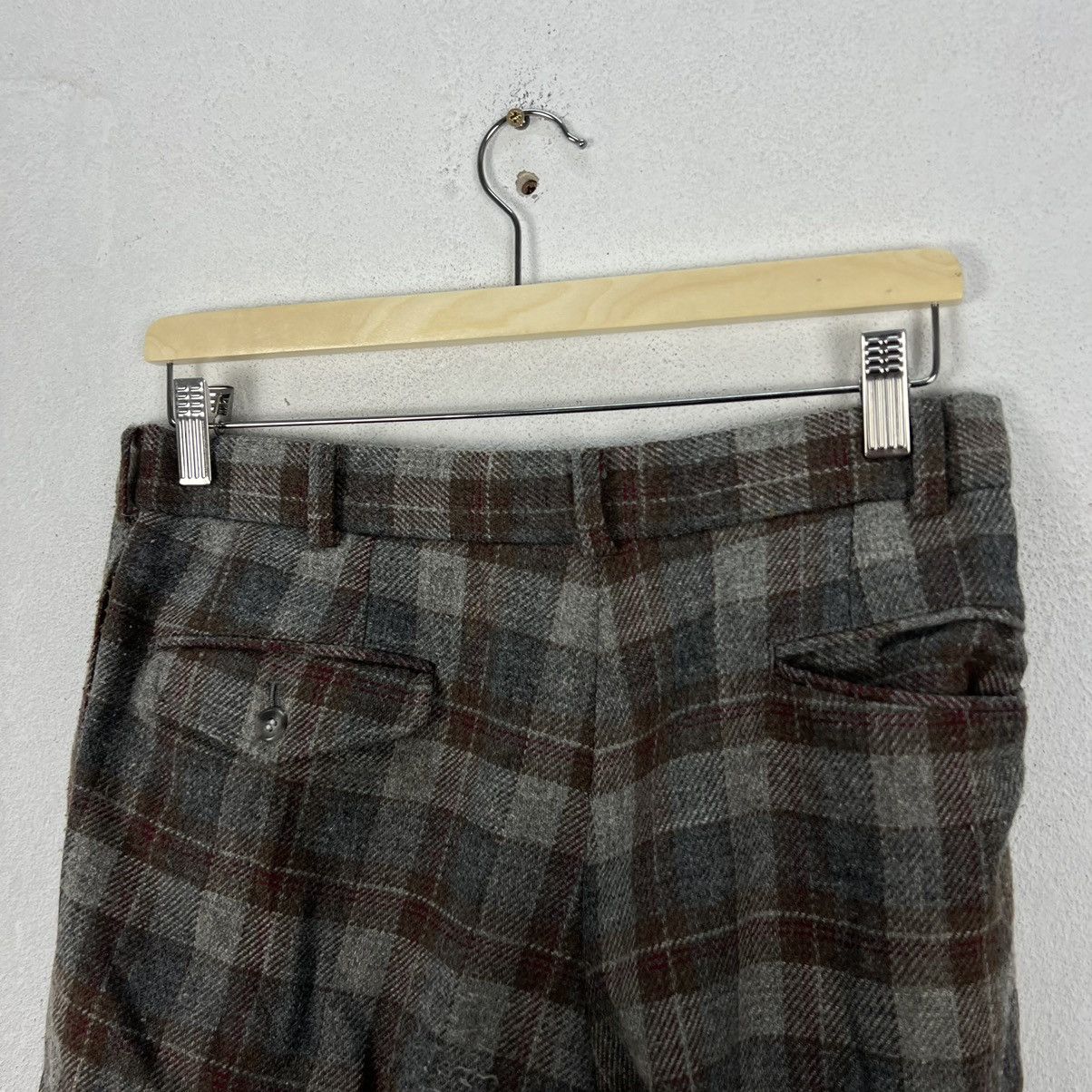 Japanese Brand VINTAGE HERRITAGE GOLF CLASSIC PANTS TARTAN DESIGN Size US 32 / EU 48 - 9 Thumbnail