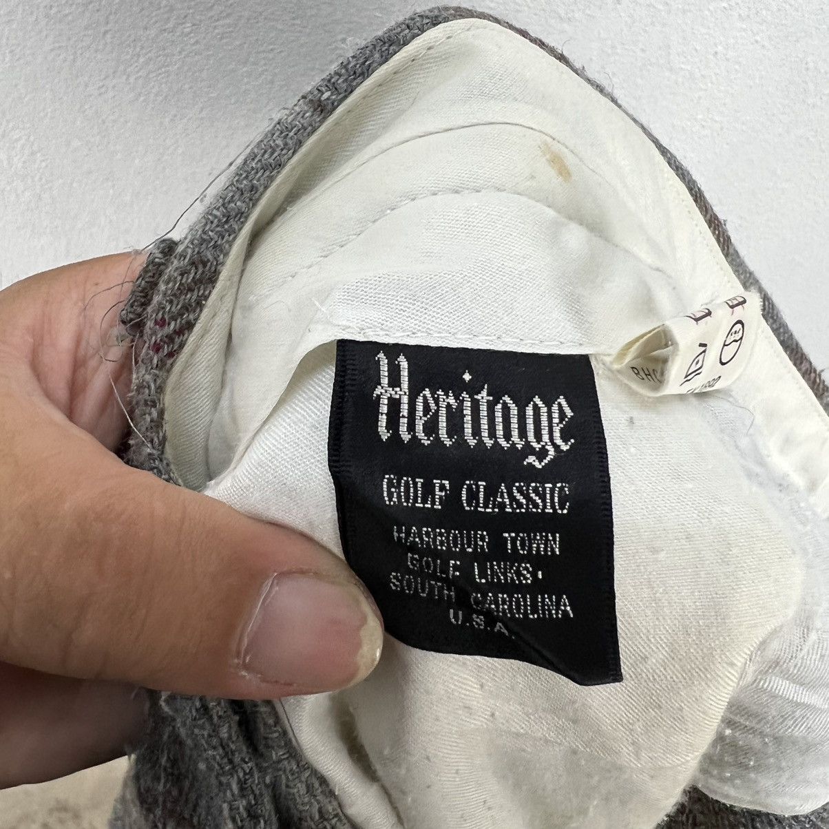 Japanese Brand VINTAGE HERRITAGE GOLF CLASSIC PANTS TARTAN DESIGN Size US 32 / EU 48 - 10 Thumbnail