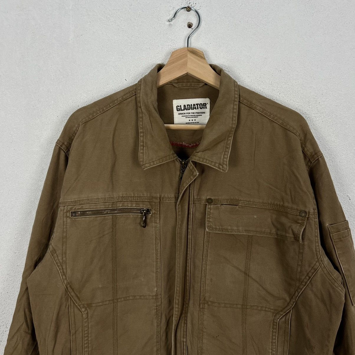 Japanese Brand VINTAGE GLADIATOR BOMBER JACKET MILITARY COLLECTIONS DESIGN Size US L / EU 52-54 / 3 - 3 Thumbnail