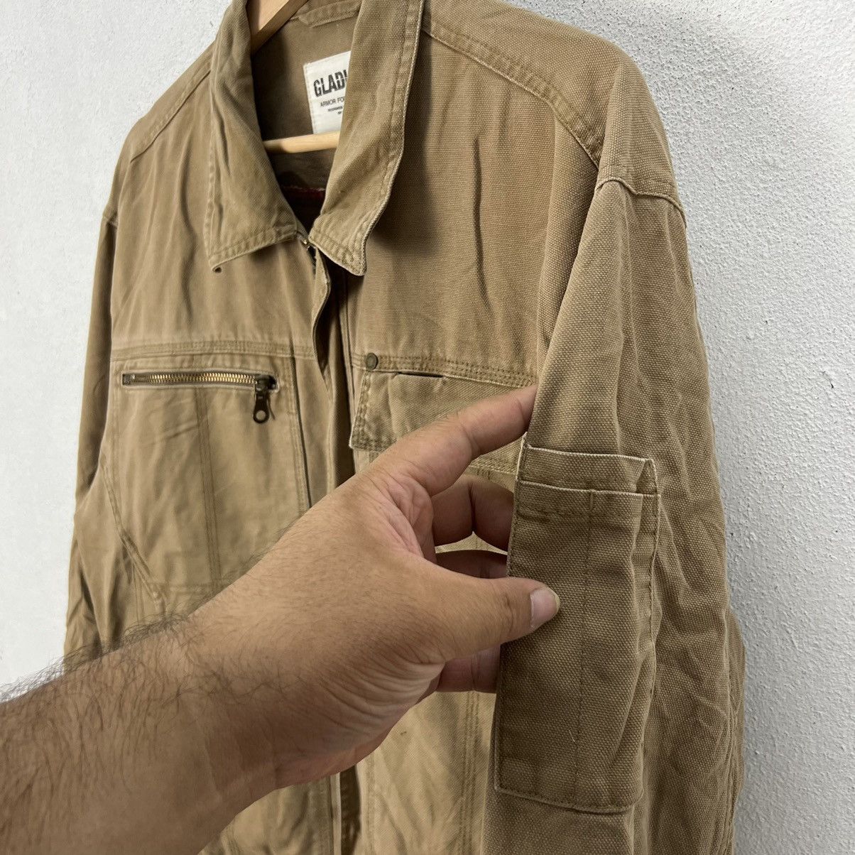Japanese Brand VINTAGE GLADIATOR BOMBER JACKET MILITARY COLLECTIONS DESIGN Size US L / EU 52-54 / 3 - 7 Thumbnail
