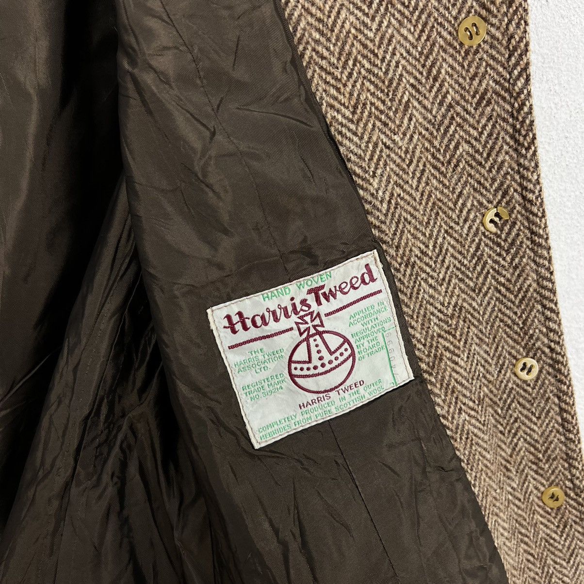 Vintage WOOL JACKET HERNO HARRIS TWEED Size US S / EU 44-46 / 1 - 12 Thumbnail