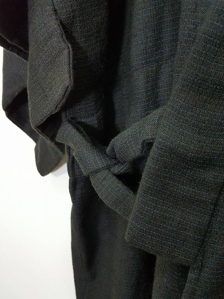 Other Haori Dyed Long Kimono Padded Closure Weaved Japanese Size US M / EU 48-50 / 2 - 9 Thumbnail