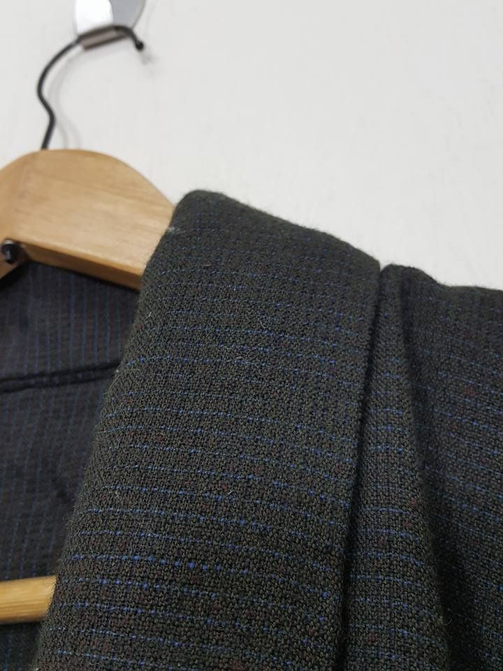 Other Haori Dyed Long Kimono Padded Closure Weaved Japanese Size US M / EU 48-50 / 2 - 6 Thumbnail