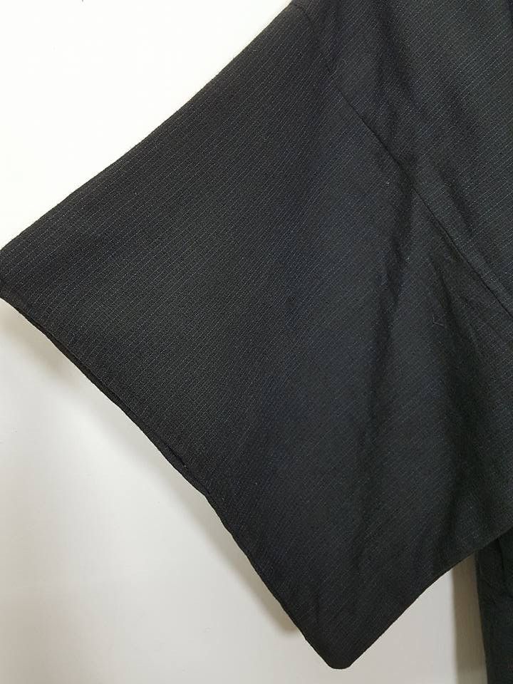 Other Haori Dyed Long Kimono Padded Closure Weaved Japanese Size US M / EU 48-50 / 2 - 8 Thumbnail