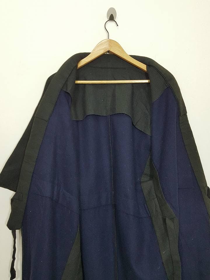 Other Haori Dyed Long Kimono Padded Closure Weaved Japanese Size US M / EU 48-50 / 2 - 11 Thumbnail