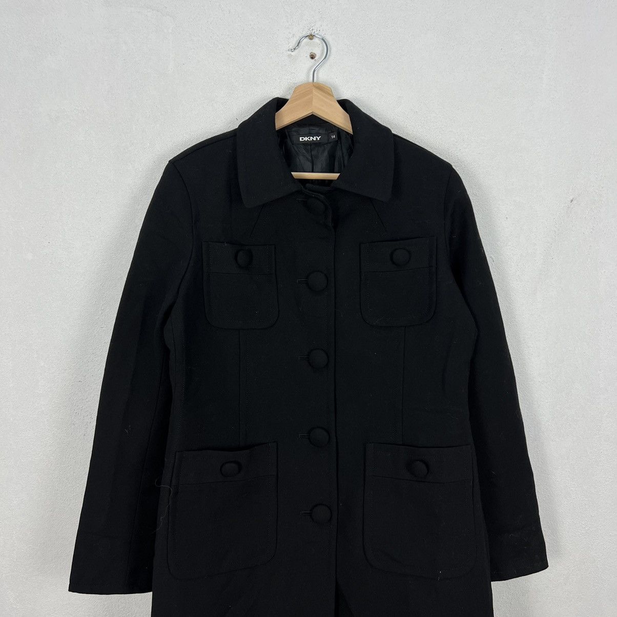 DKNY RARE DKNY LONG COAT JACKET INSPIRED BY ISSEY MIYAKE Size US M / EU 48-50 / 2 - 3 Thumbnail