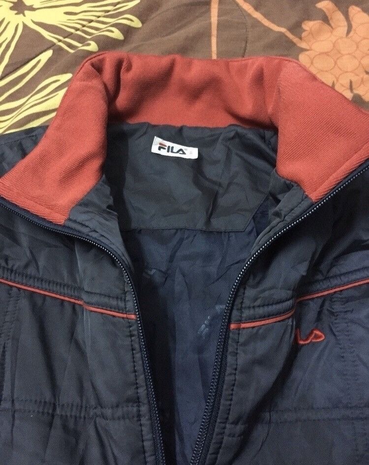 Fila Vintage Fila Jacket stripes water resistant Size US M / EU 48-50 / 2 - 3 Thumbnail