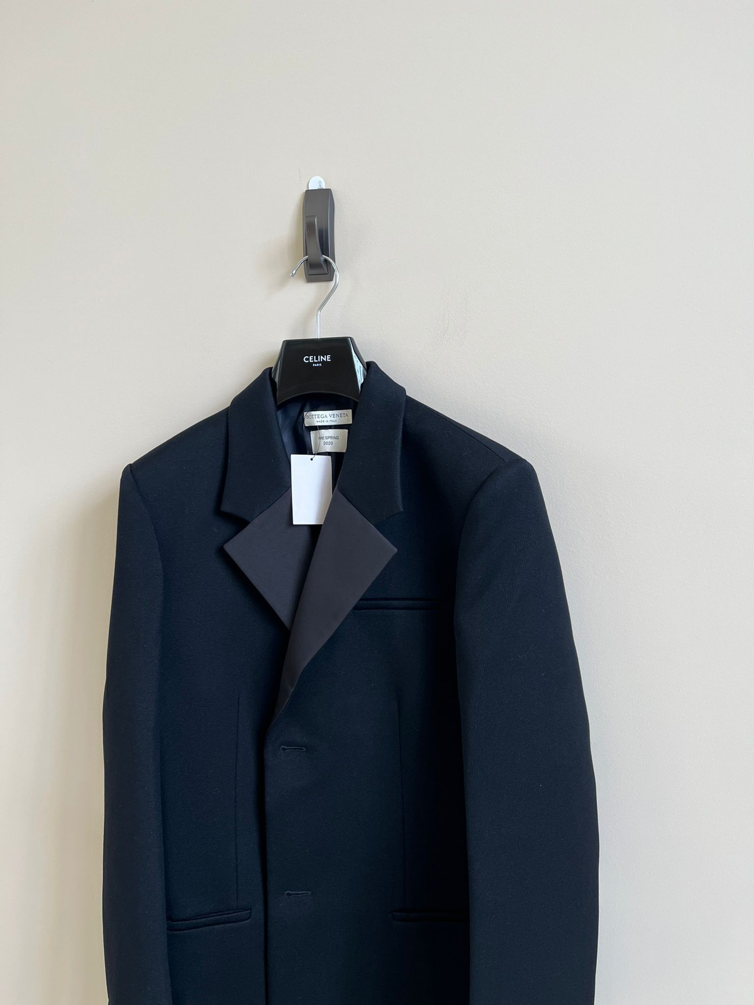 Bottega Veneta Long Coat in Black Color Size US L / EU 52-54 / 3 - 3 Thumbnail
