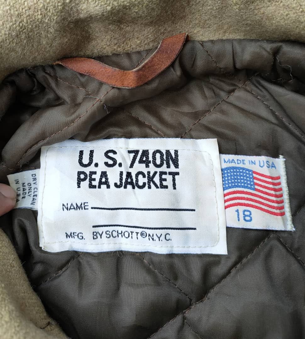 Schott SCHOTT NYC Wool Jacket Size S / US 4 / IT 40 - 5 Thumbnail