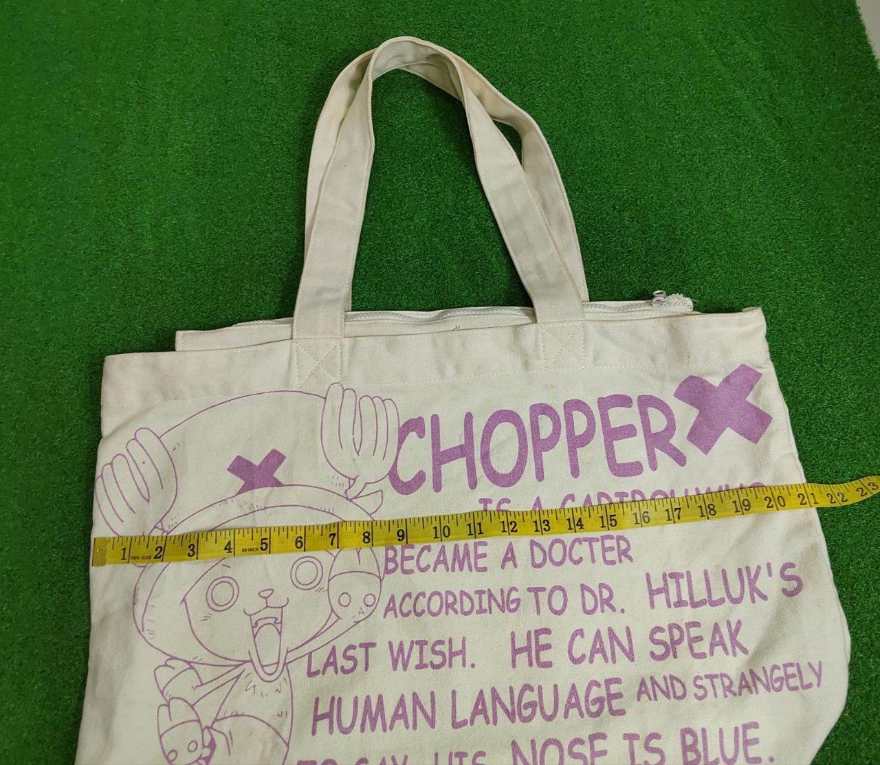 Cartoon Network × Japanese Brand × One Piece One Piece X Tony Chopper Tote Bag White Size ONE SIZE - 4 Thumbnail