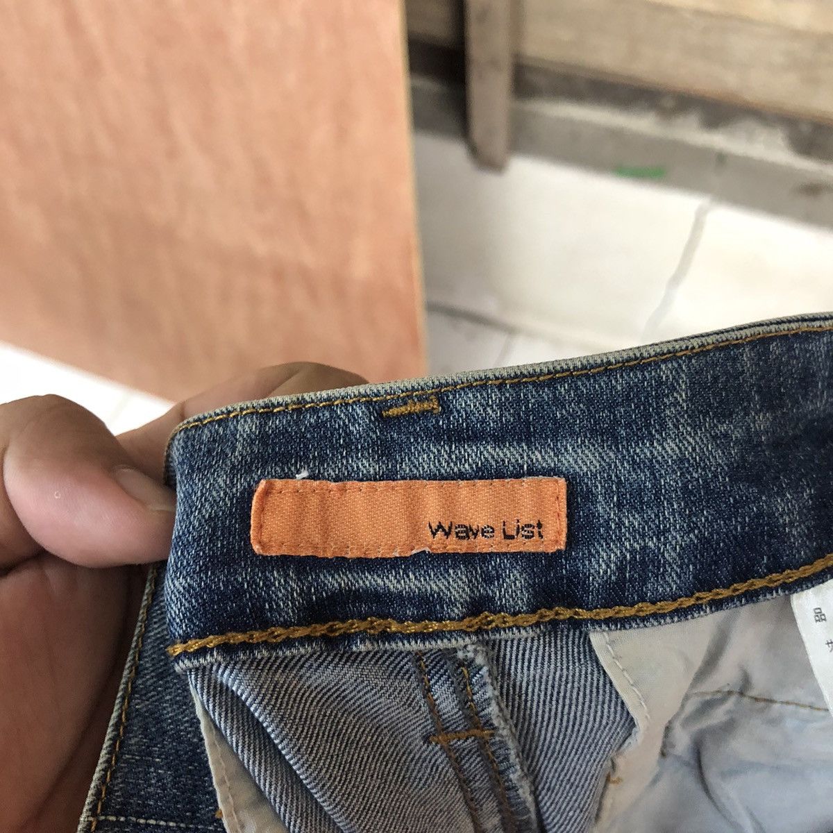 Japanese Brand DLL Denim Wave List Boot Cut Blue Multipocket Pants #1509 Size US 26 / EU 42 - 14 Thumbnail