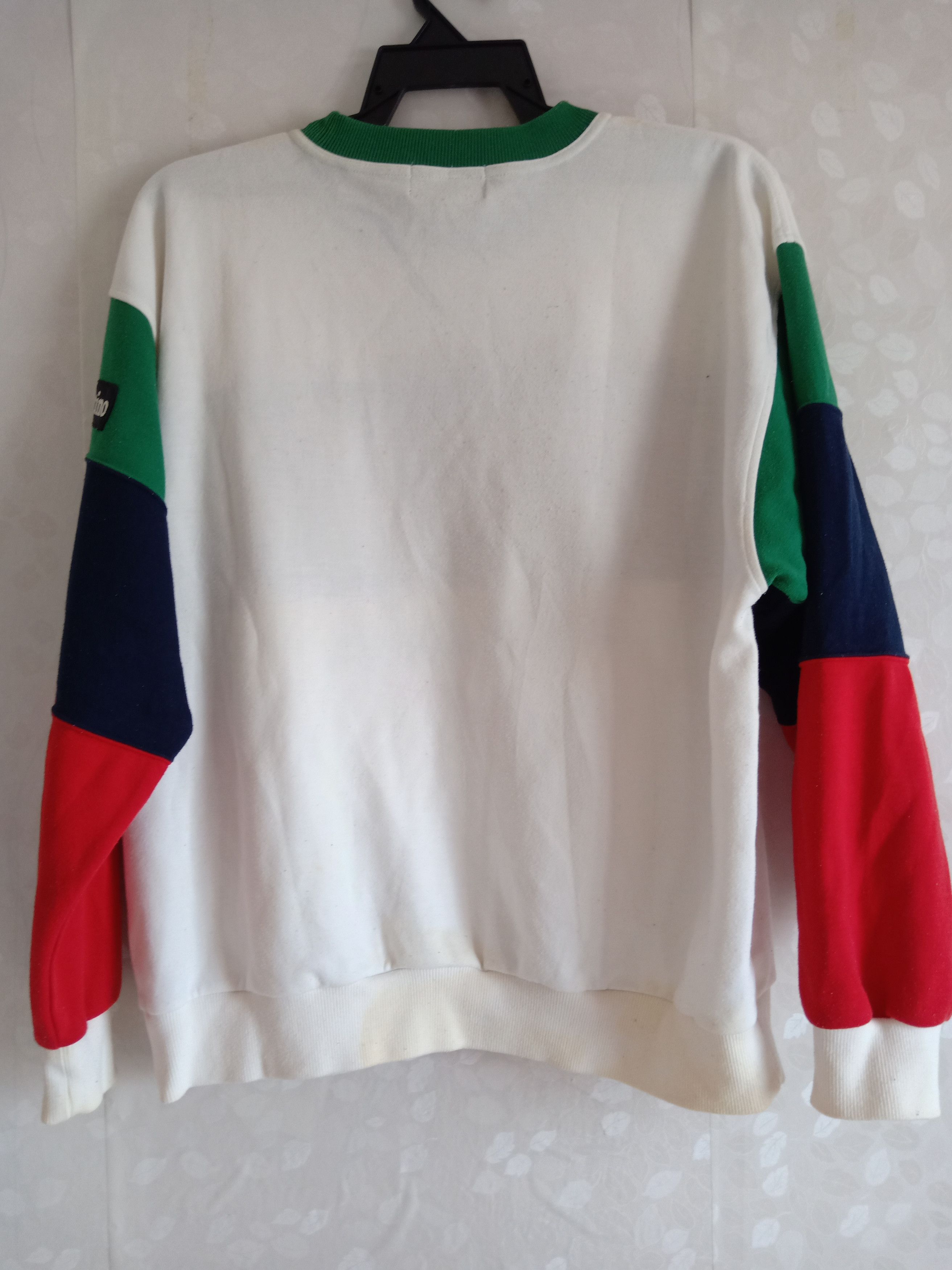 Valentino CARLO VALENTINO Embroidered Logo Jumper Size US M / EU 48-50 / 2 - 2 Thumbnail