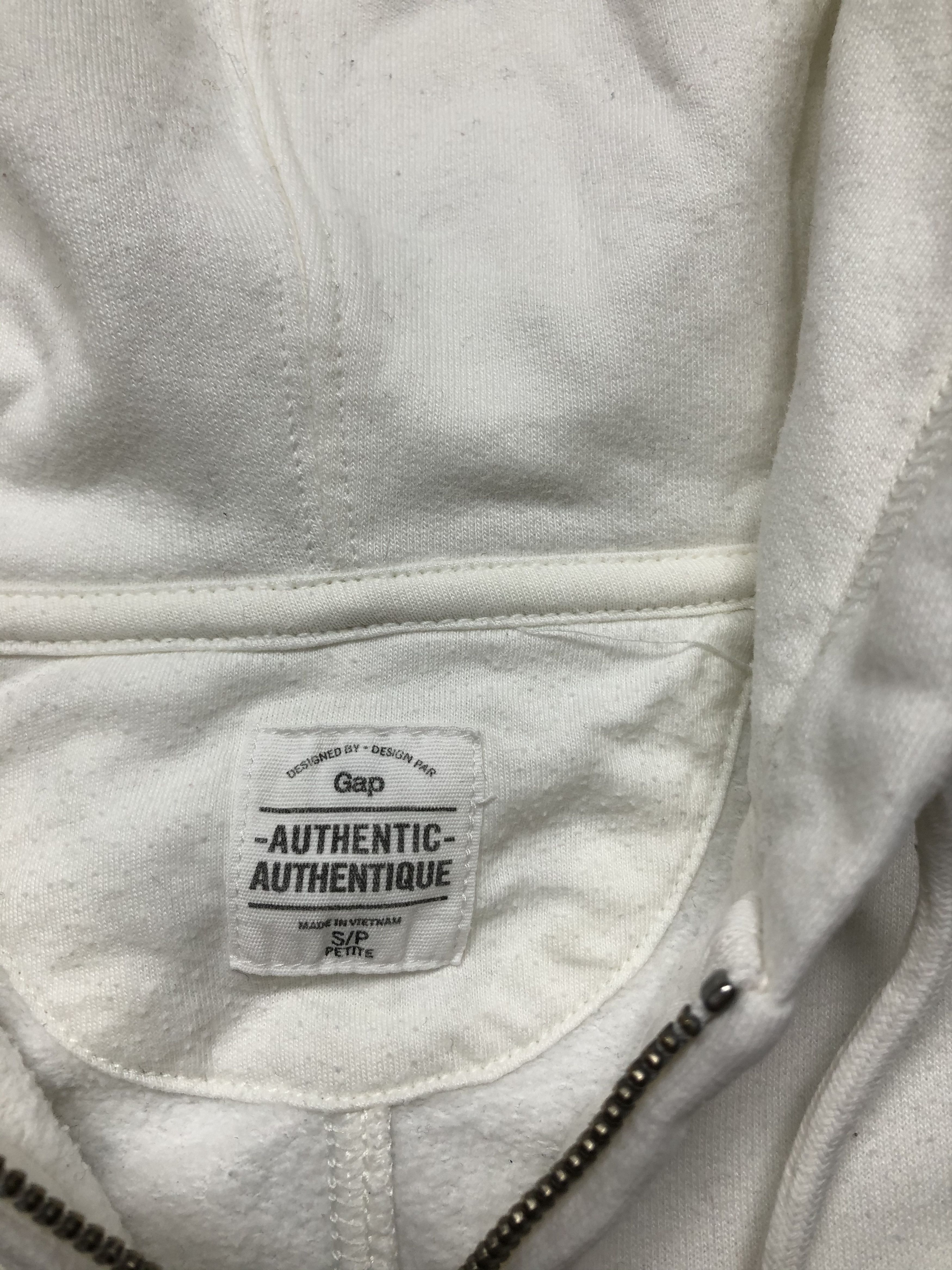 Gap Gap Vintage Womens Zip Hoodie Ladies Size S / US 4 / IT 40 - 4 Thumbnail