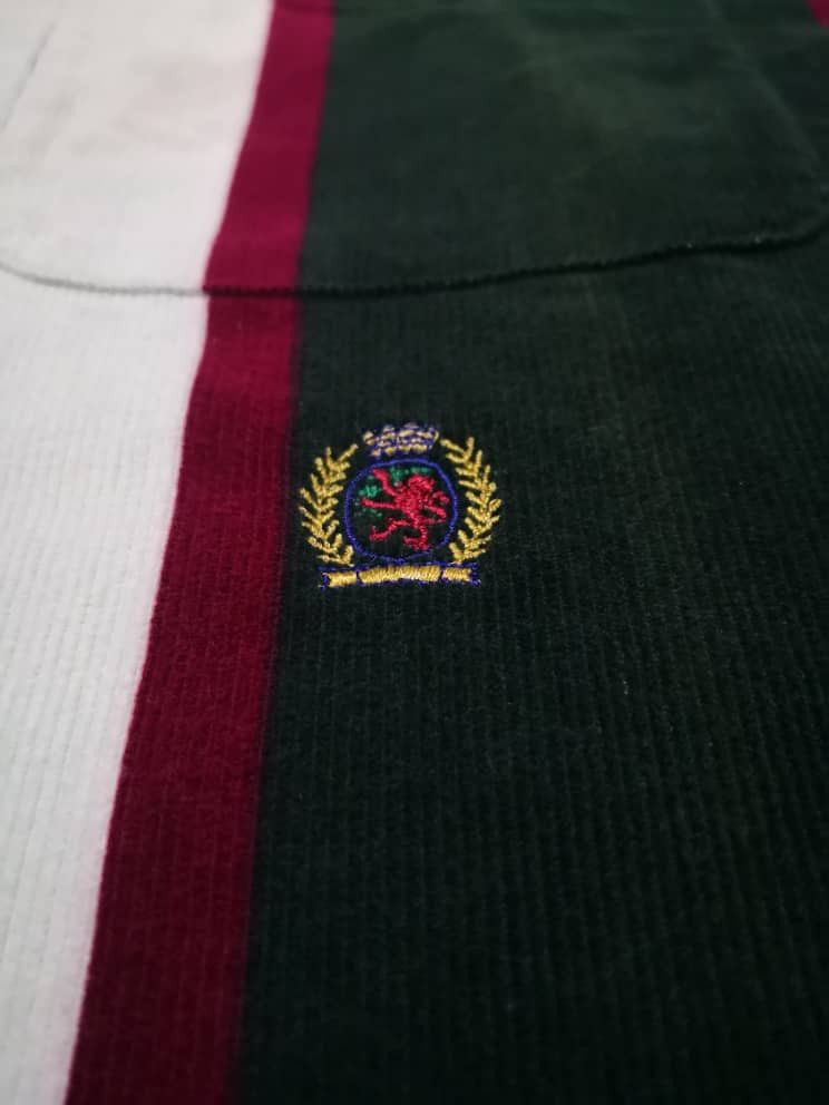 Tommy Hilfiger Tommy Hilfiger Stripes Corduroy Button Up Size US L / EU 52-54 / 3 - 4 Thumbnail