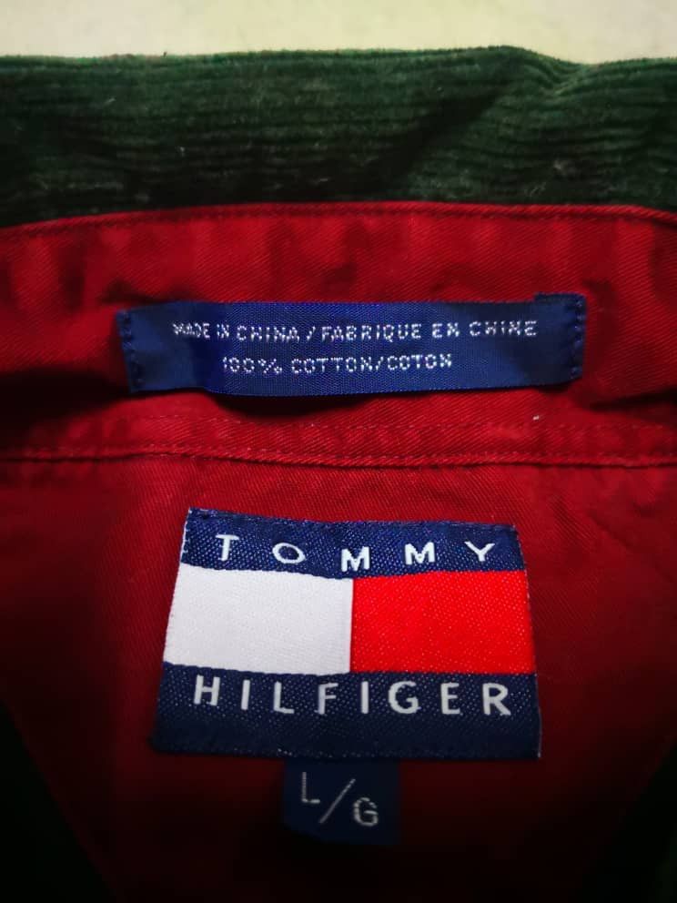 Tommy Hilfiger Tommy Hilfiger Stripes Corduroy Button Up Size US L / EU 52-54 / 3 - 9 Thumbnail