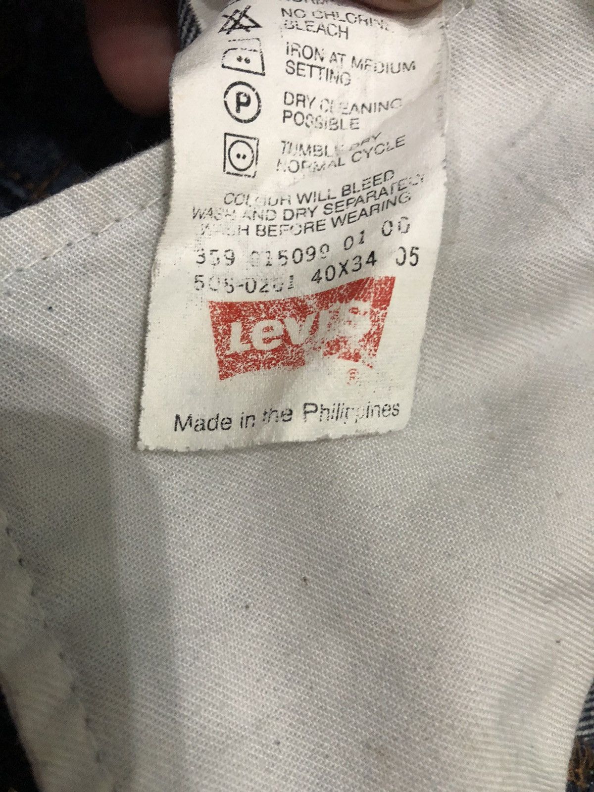 Levi's Vintage Levis 508 Cowboy Style Denim Size US 40 / EU 56 - 5 Thumbnail