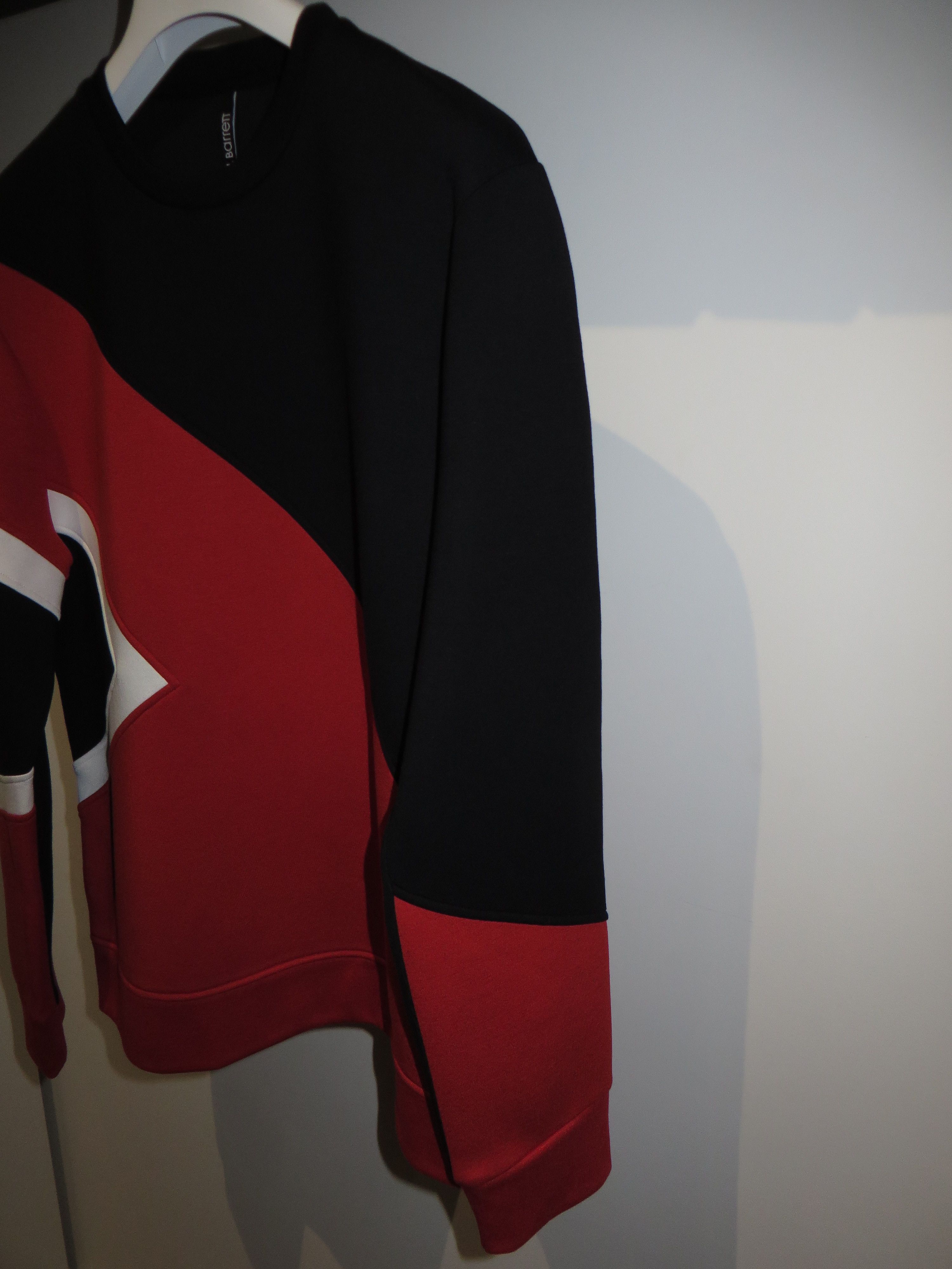 Neil Barrett *BRAND NEW* Modernist neoprene swetshirt Size US S / EU 44-46 / 1 - 7 Thumbnail