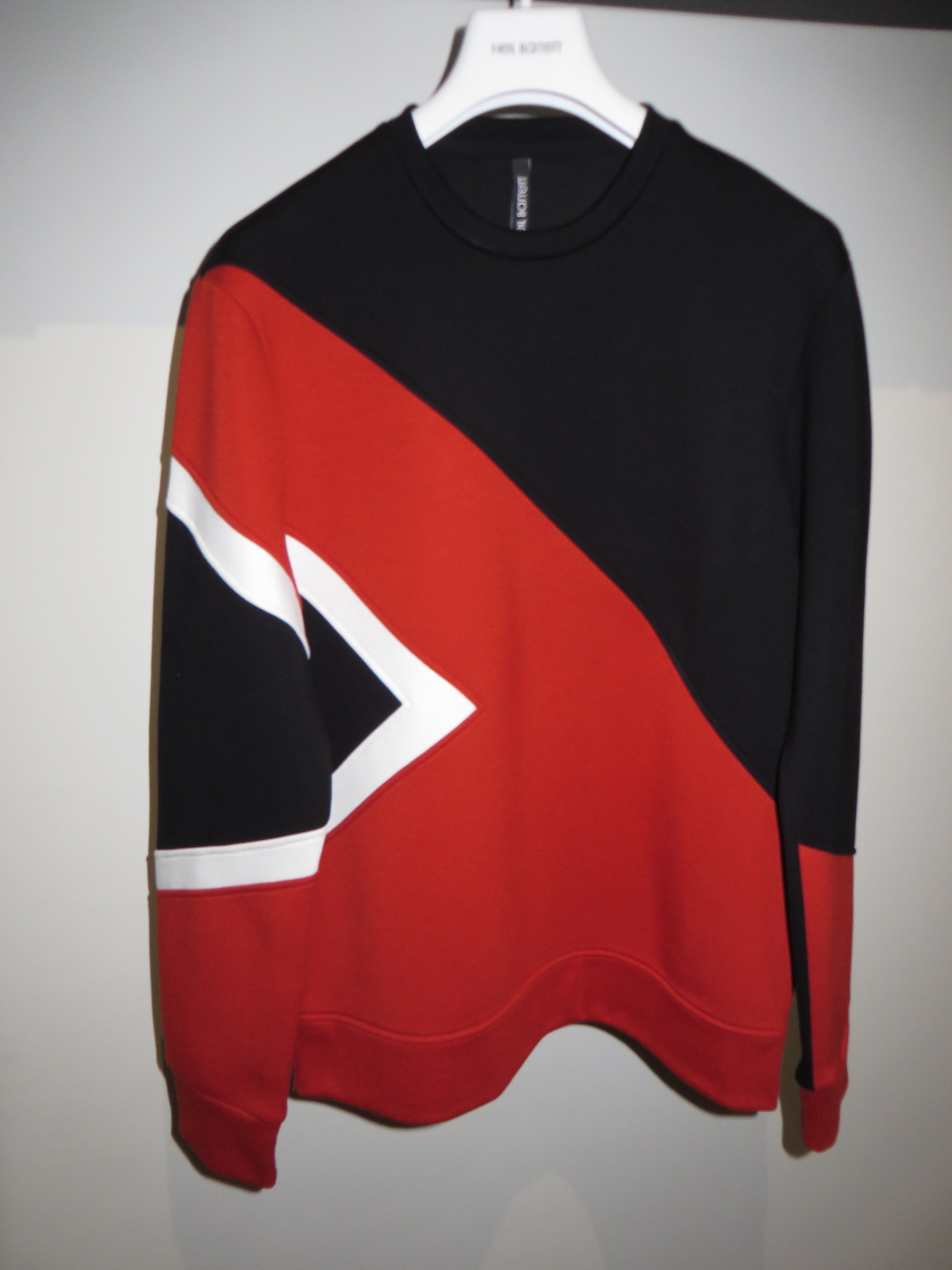 Neil Barrett *BRAND NEW* Modernist neoprene swetshirt Size US S / EU 44-46 / 1 - 2 Thumbnail