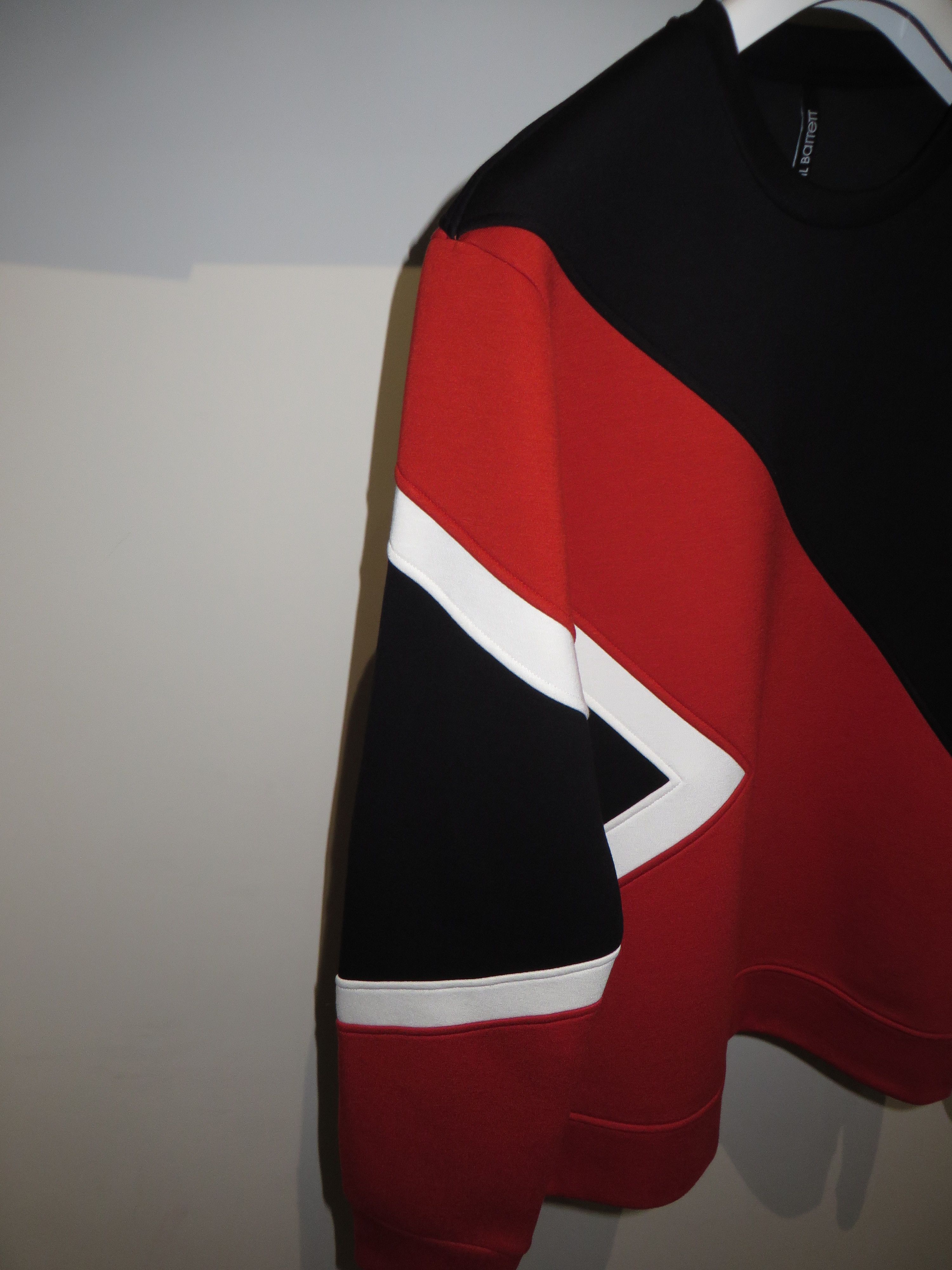 Neil Barrett *BRAND NEW* Modernist neoprene swetshirt Size US S / EU 44-46 / 1 - 8 Thumbnail