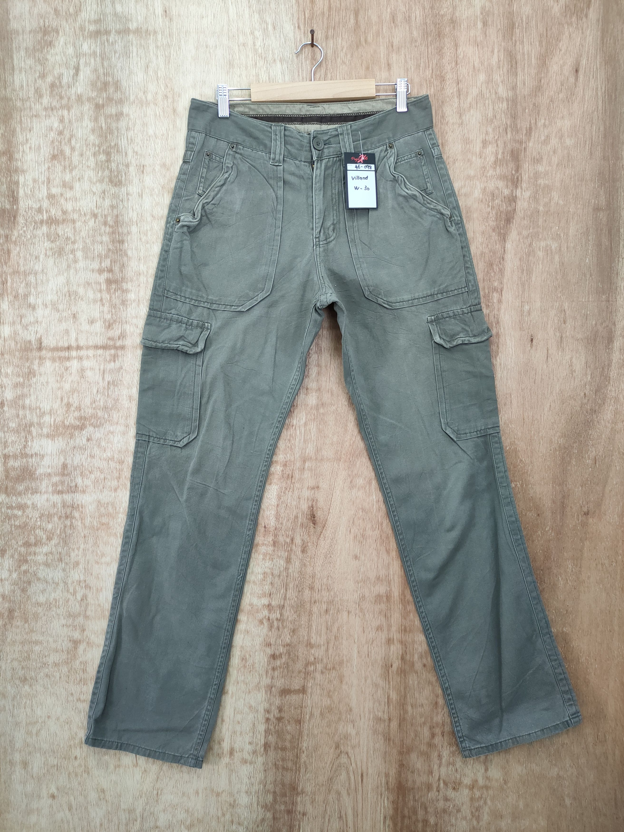 Faded Glory × Japanese Brand villand multipocket tactical cargo pants #46-098 Size US 30 / EU 46 - 1 Thumbnail