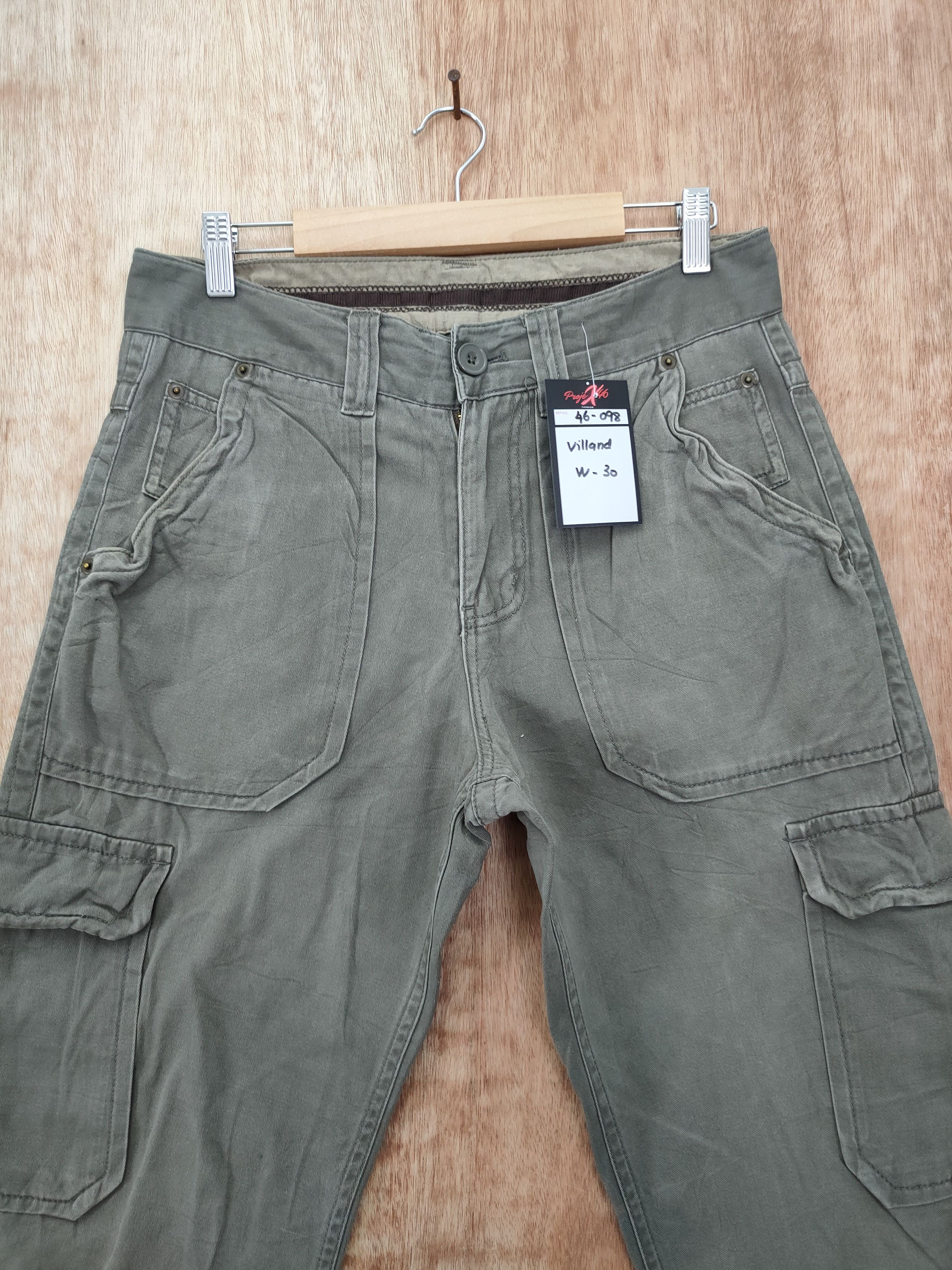 Faded Glory × Japanese Brand villand multipocket tactical cargo pants #46-098 Size US 30 / EU 46 - 3 Thumbnail