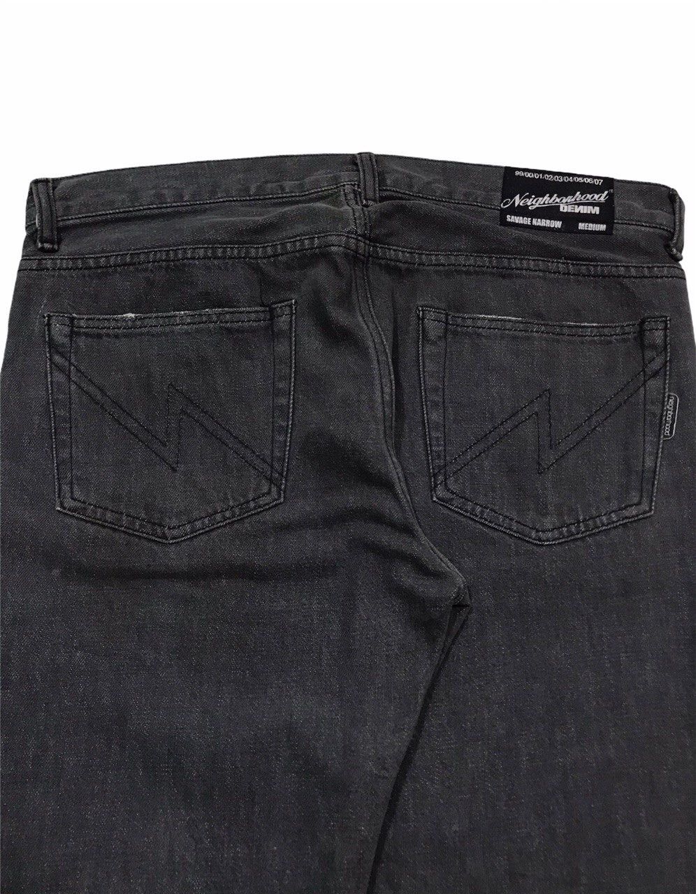 Neighborhood AW02 Narrow GOF Selvedge Jeans Size US 32 / EU 48 - 4 Thumbnail