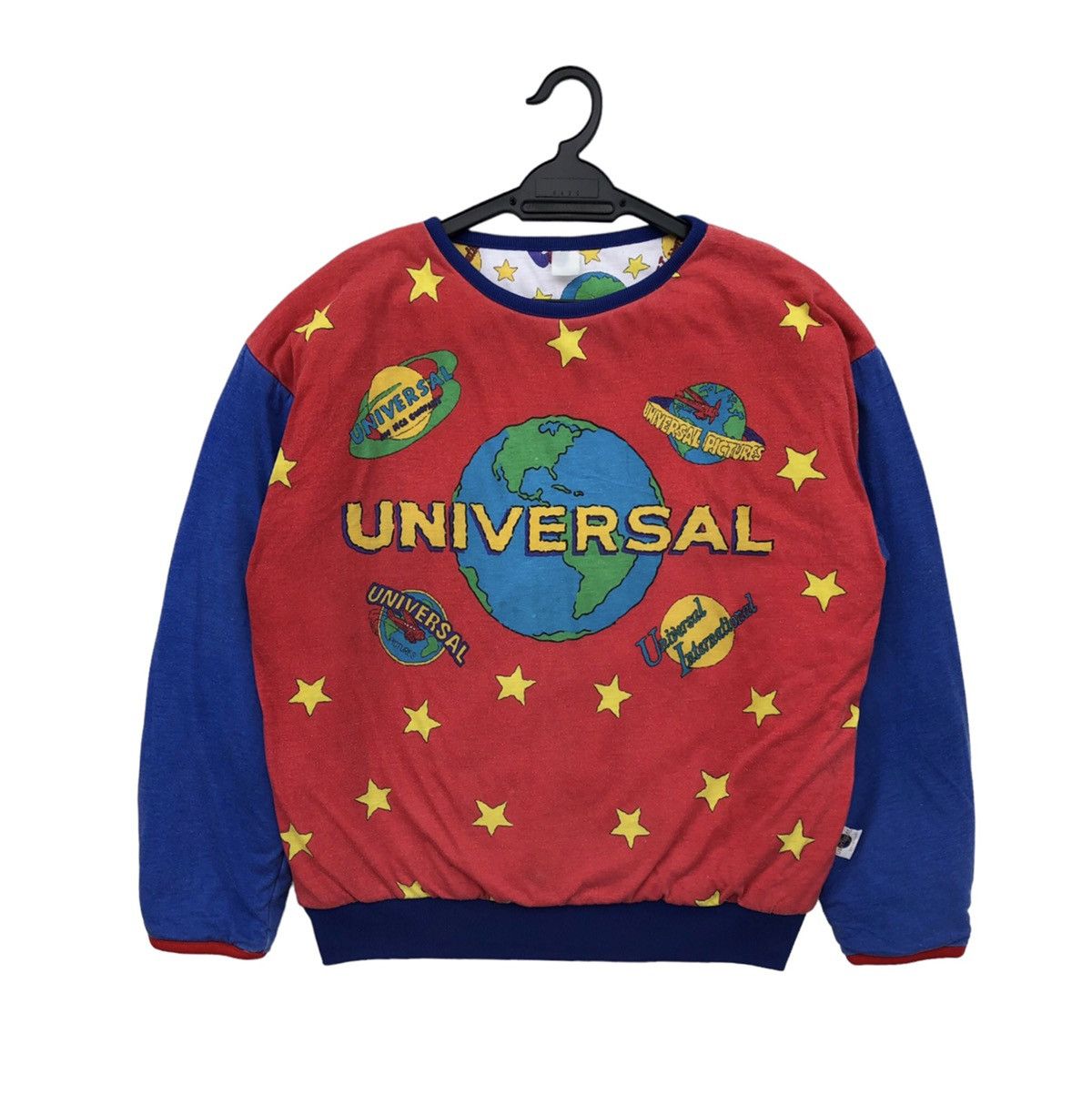 Universal Studios Vintage 90s Universal Studio Reversible Crewneck Sweatshirts Size US L / EU 52-54 / 3 - 12 Thumbnail