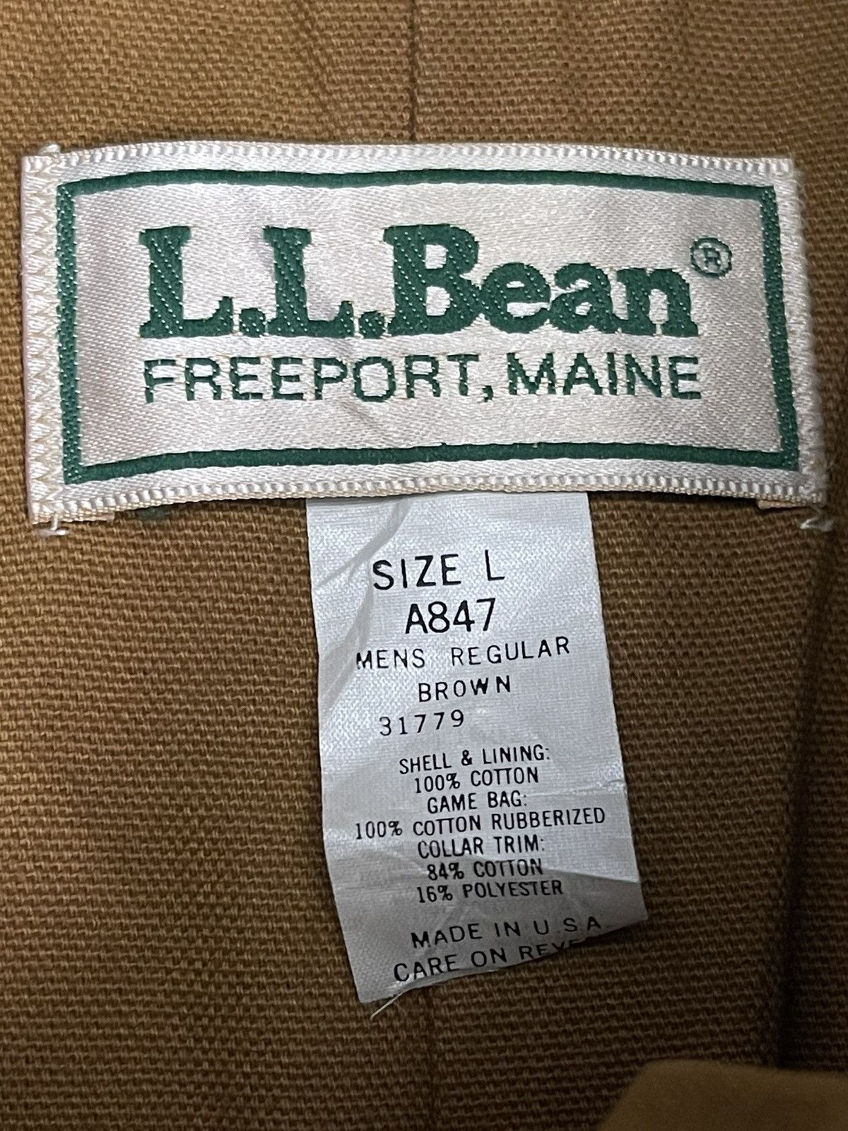 L.L. Bean Vintage L.L.Bean Hunting Chore Jacket Size US L / EU 52-54 / 3 - 13 Thumbnail