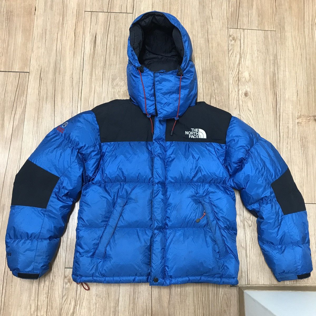 image of The North Face Baltoro 700 Puffer Jacket in Blue, Men's (Size Medium)
