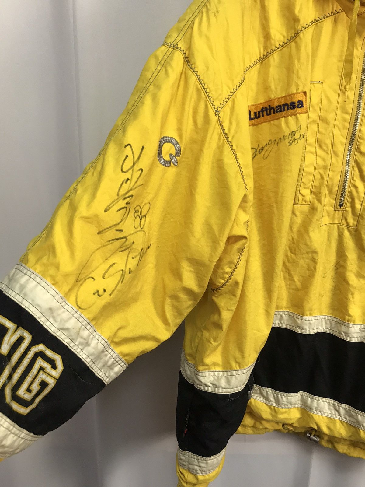 Goldwin × Japanese Brand × Vintage G.kong distressed half zipper hoodie jacket by goldwin Size US XL / EU 56 / 4 - 9 Thumbnail