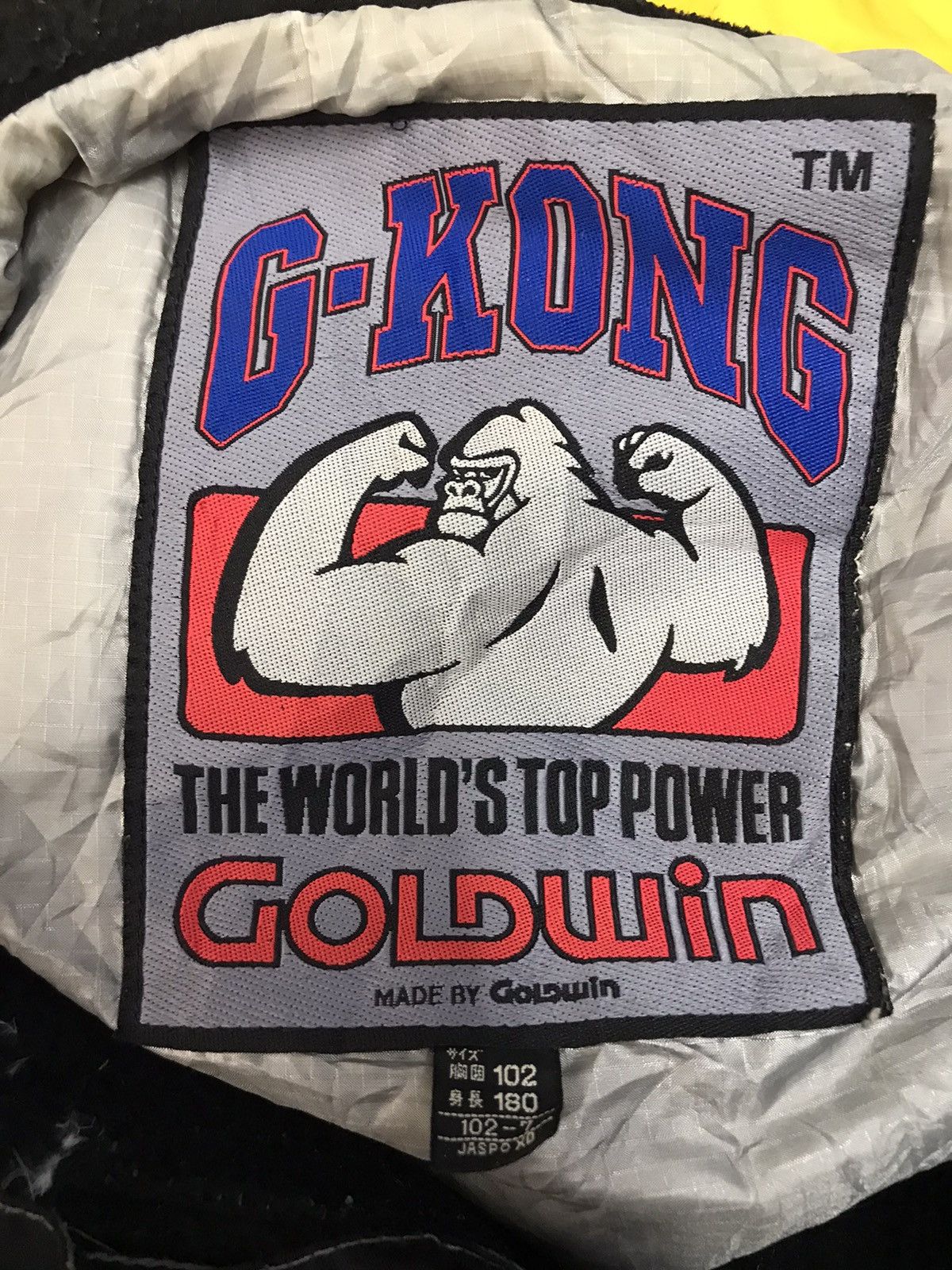 Goldwin × Japanese Brand × Vintage G.kong distressed half zipper hoodie jacket by goldwin Size US XL / EU 56 / 4 - 5 Thumbnail