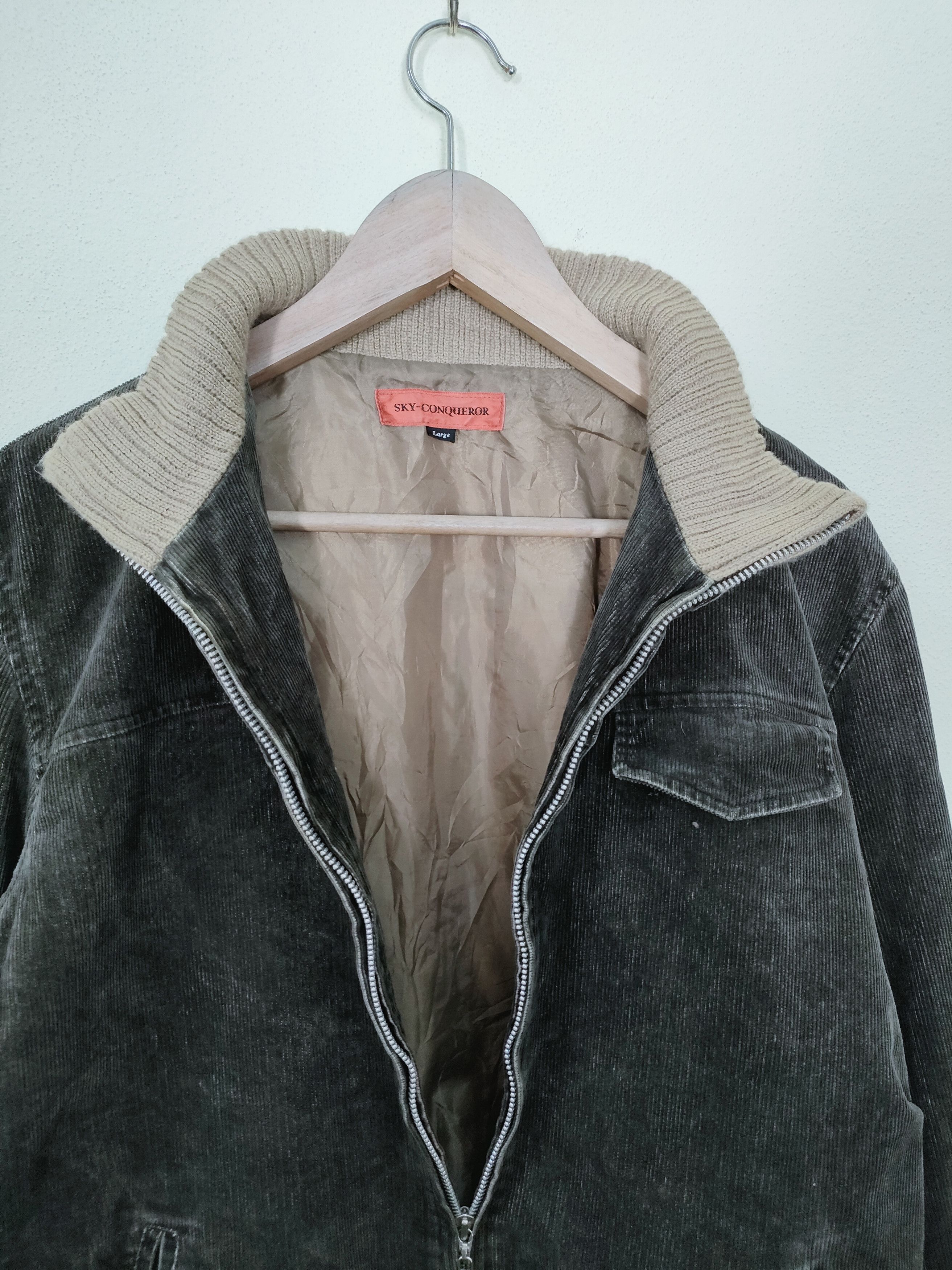 Japanese Brand Sky-Conqueror Velvet Jacket Size US L / EU 52-54 / 3 - 3 Thumbnail