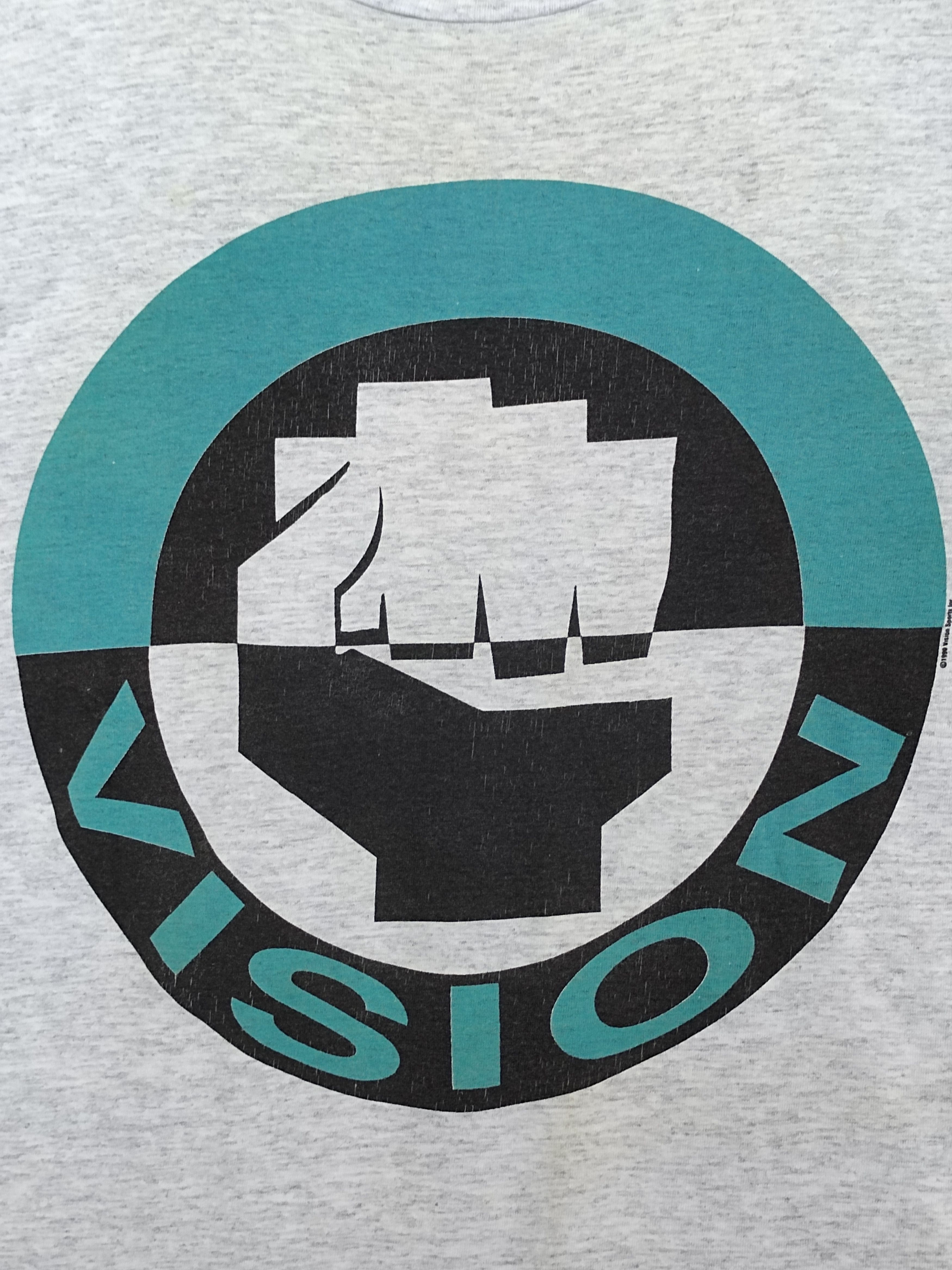 Vision Streetwear Vintage 90s Vision Streetwear Mirror Print T Shirt Size US M / EU 48-50 / 2 - 3 Thumbnail