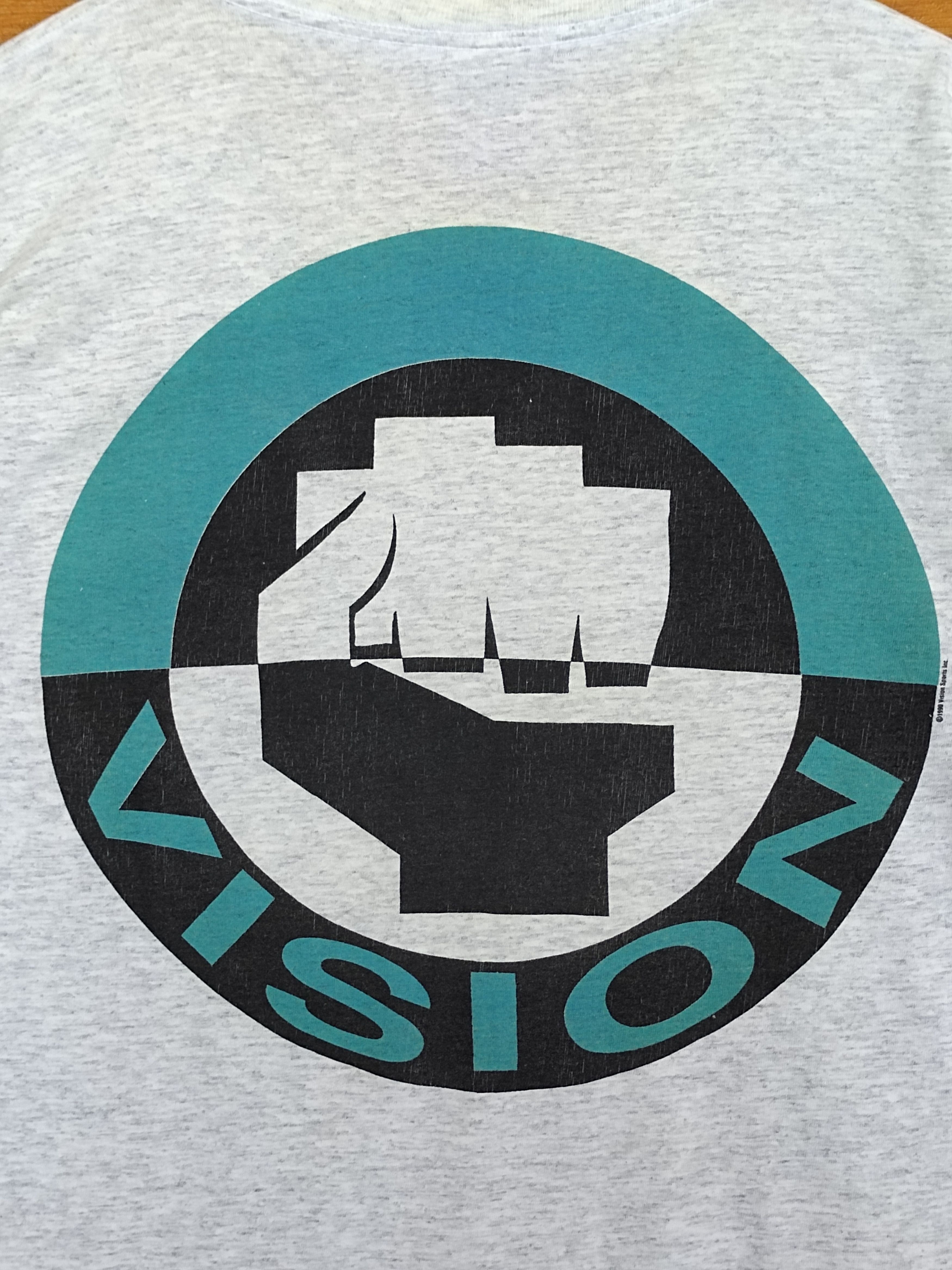 Vision Streetwear Vintage 90s Vision Streetwear Mirror Print T Shirt Size US M / EU 48-50 / 2 - 11 Thumbnail